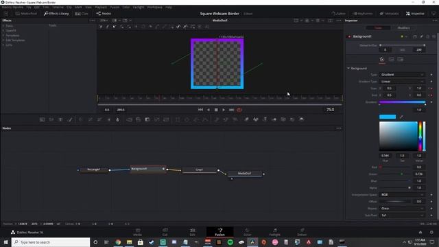 How To Make a Square Border in Davinci Resolve смотреть онлайн