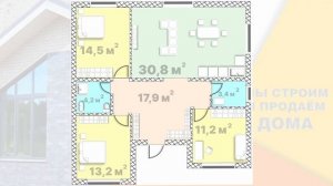 Дом 100 кв.м "Идеал"