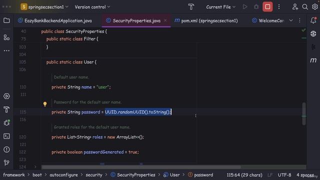 006 Securing Spring Boot basic app using Spring Security & static credentials смотреть онлайн