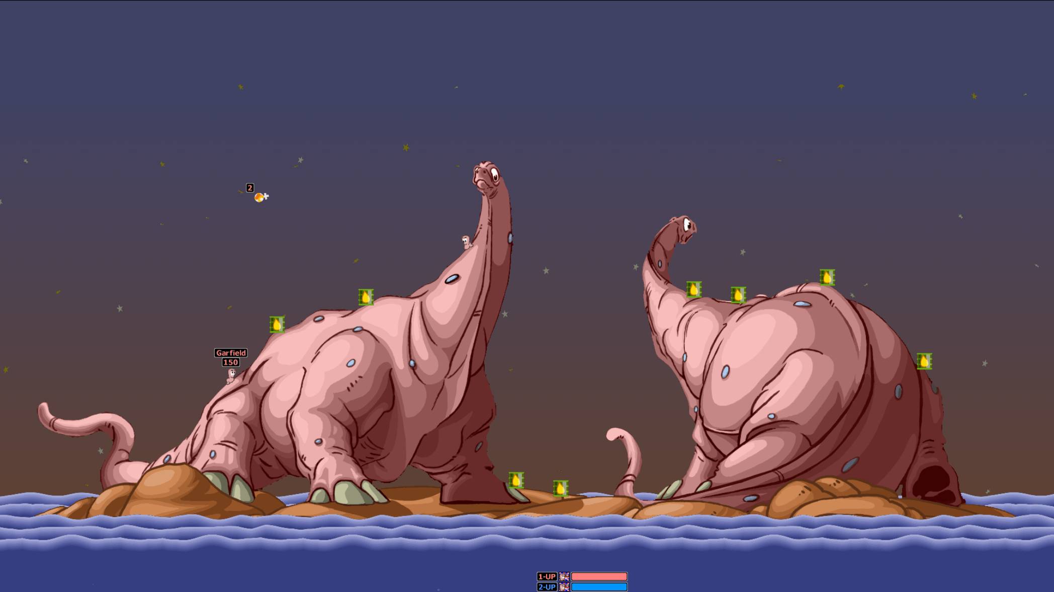 Worms Armageddon: Dino смотреть онлайн