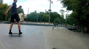 Скейт парк Пресня!!! Бананы на рампе 11. Трюки на скейте