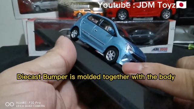 Toyota Agya scale 1/43 by Auto 2000 смотреть онлайн