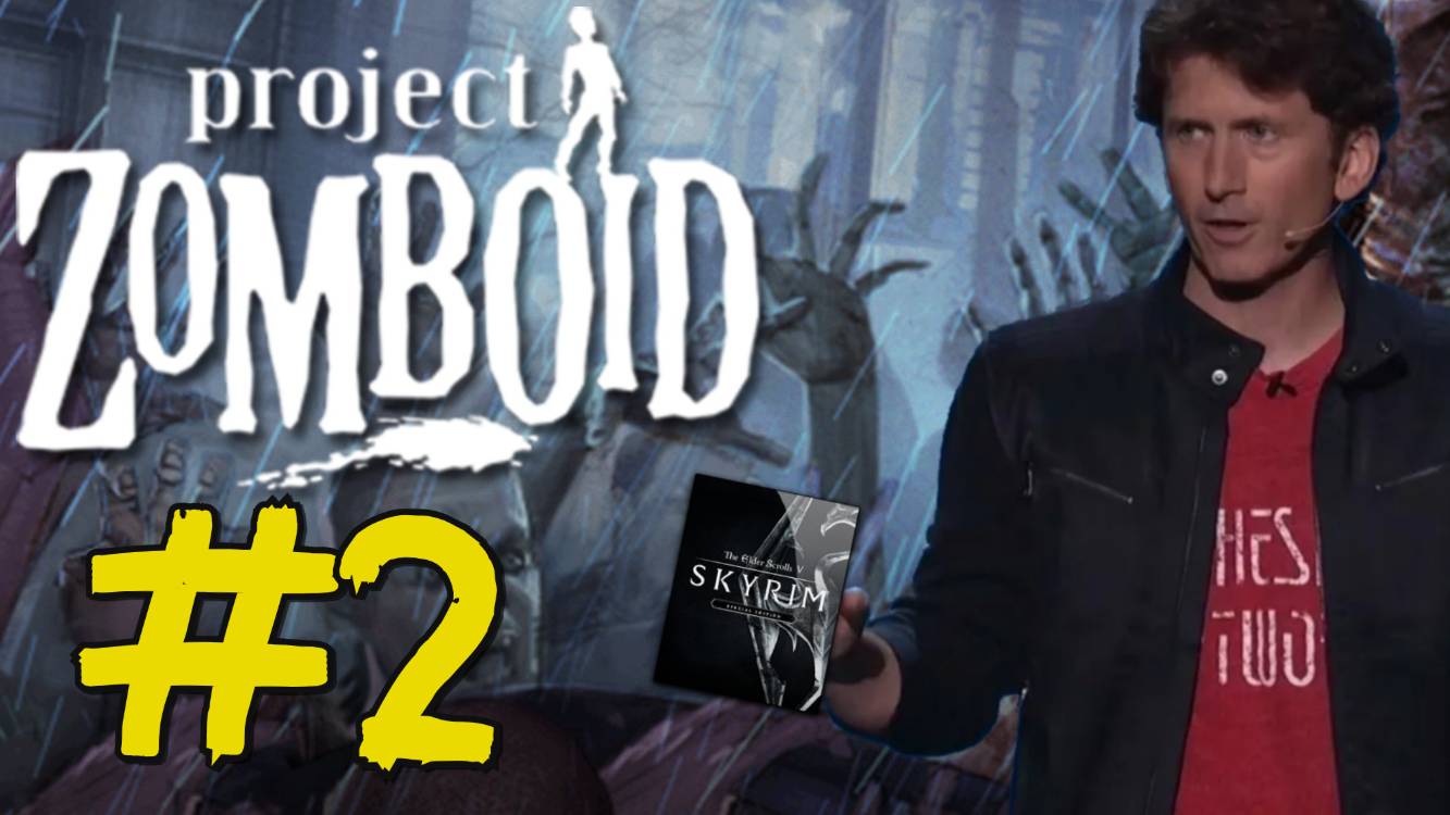 Project Zomboid Прохождение(2025) ч2 - Нашёл Пистолет Зомби в шоке