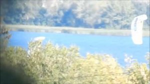 Воздушный змей – параплан над Волгой