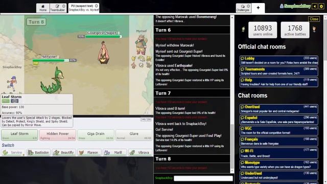 Pokemon Showdown ORAS [PU] Live Guest Host: Dragon Blaze смотреть онлайн