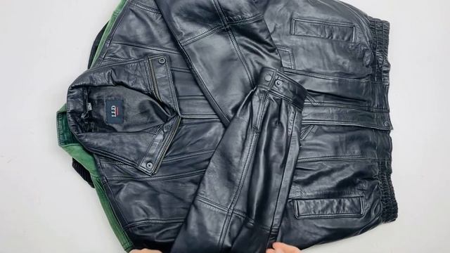Мешок № 7257. Кожаные Куртки Винтаж, Швейцария! Арт 3667. Вес 35,3 кг. Кол-во 24 шт.