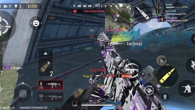 Aim no recoil!! squad gameplay win?? Blood Strike смотреть онлайн