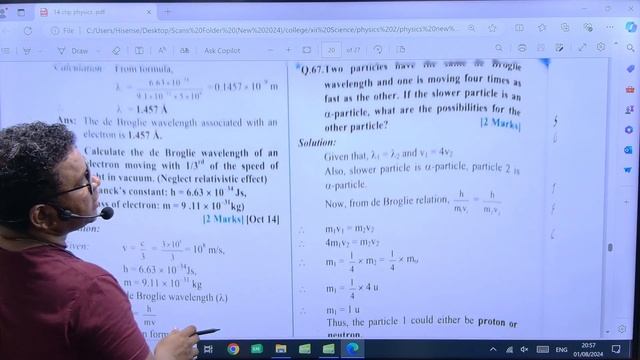 DUAL NATURE OF RADIATION AND MATTER || LECTURE 12 || XII| PHYSICS