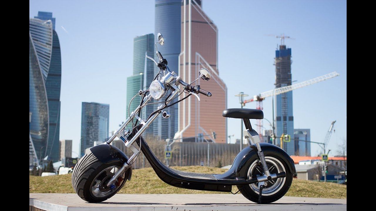 Электроскутер Harley Citycoco ElectroStreet - НОВИНКА 2018! Обзор и тест драйв