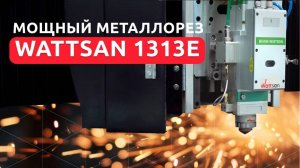 Мало места в цеху? Поможет металлорез Wattsan 1313E с излучателем Raycus 2000 Вт!
