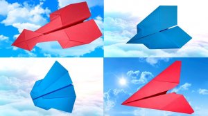 Бумажные самолетики ✈️ Как сделать самолет из бумаги