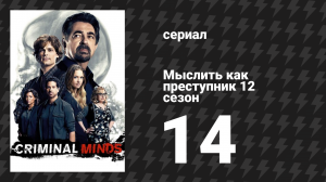 Мыслить как преступник 12 сезон 14 серия «Убийственный курс» (сериал, 2005-2020)