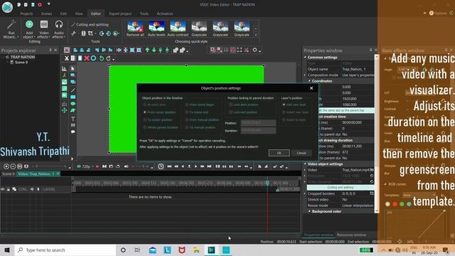 How to make a Logo Reveal Intro like Trap Nation (Using VSDC video editor) смотреть онлайн