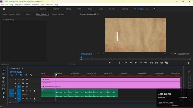 typewriter effect in premiere pro tutorial смотреть онлайн