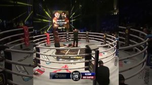 Появилось видео нокаута в бою Олейника на турнире лиги кулачных боев BKFC 71