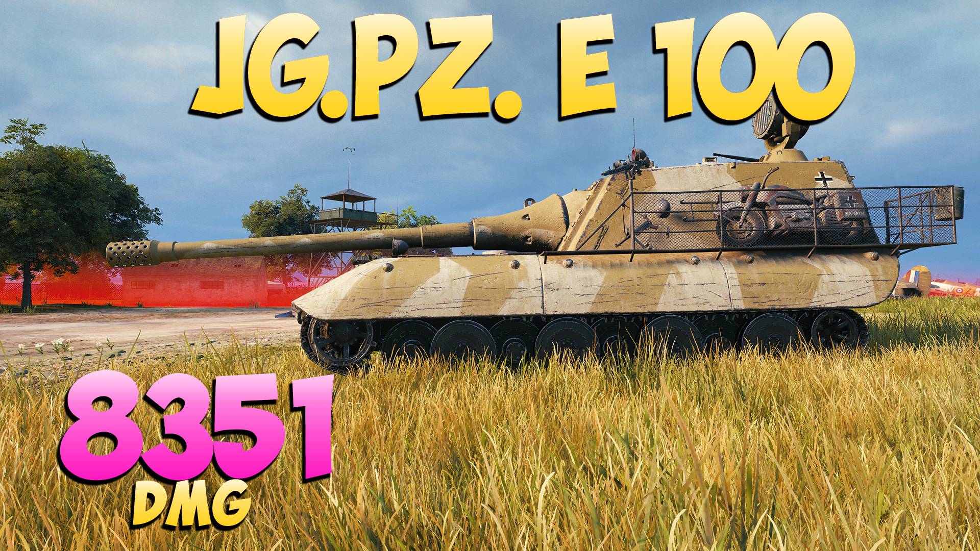 Jg.Pz. E 100 - 7 Фрагов 8.3K Урона - Важный! - Мир Танков