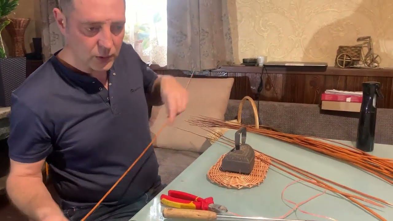 Плетение корзины. 2 ЧАСТЬ (Стенки корзины) смотреть онлайн