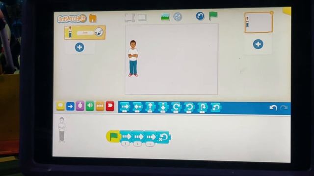 Learning Scratch Jr - Lesson 3 - By Advay Agarwal