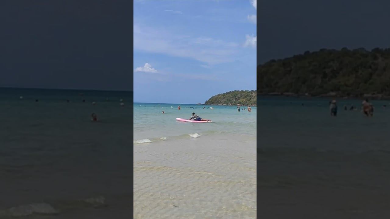 Военный пляж Sai Kaew Beach #travel #путешествия #beach #море #sea #thai #pattaya #отлив #nature
