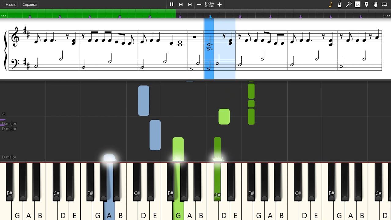 Plain White T's - 1, 2, 3, 4 - Piano tutorial and cover (Sheets + MIDI)
