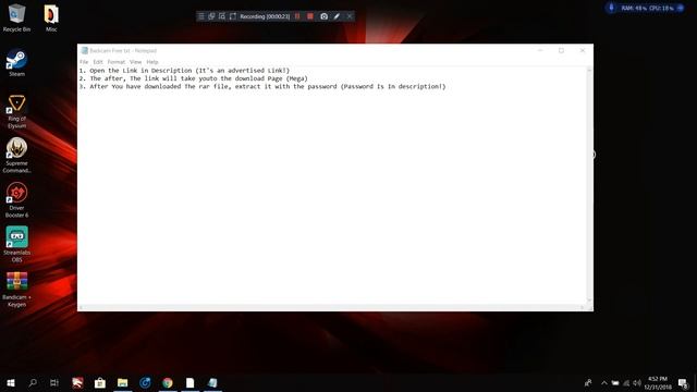 How to Get Bandicam! | PRO FOR FREE!! смотреть онлайн