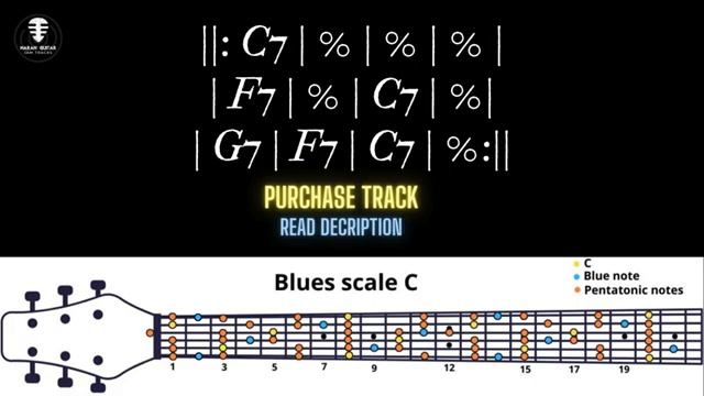 Бэкинг трек in C (Fearless Blues Jam) смотреть онлайн