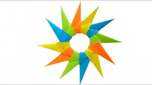 Как сделать сюрикен из бумаги   пошаговая инструкция оригами