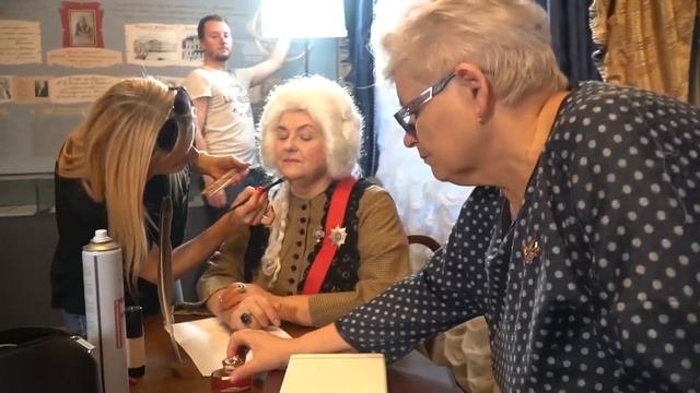 Фрагмент подготовки к съемкам фильма 