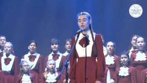 Детские песни. Голубой вагон. Большой детский хор имени В.С.Попова