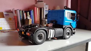 1/14 TAMIYA SCANIA P340 REALISTIC SINGAPORE VERSION 100% COMPLETED