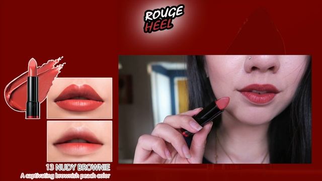 [클리오] 루즈 힐 CLIO Rouge Heel ★클리오 FW 신제품 런칭★[아찔한 발색! 아찔한 컬러!] |Swatches & Review
