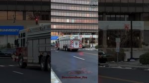 🚨👨🚒 Пожарный одного из депо Нью-Йорка выезжают на срочный вызов
