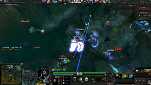 Dota.Frags : Rubick (Multi kill) смотреть онлайн