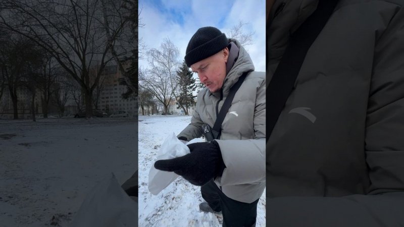 Что я нашел? Снежный подарочек #elonmusksong #elonmusk