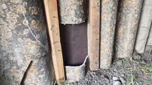 Вольер  для  НУТРИЙ  из  ШИФЕРА   своими руками )))