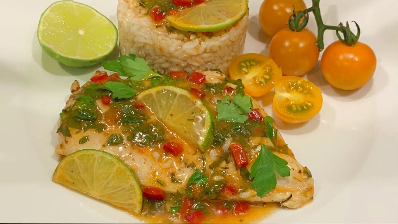 Куриные грудки в чесночно-лаймовом соусе смотреть онлайн