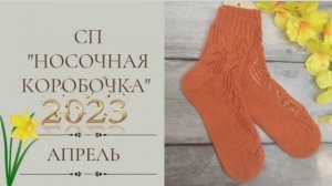 ✨Носочки апреля в СП "Носочная коробочка 2023" с @Katerina_Shurm ✨Участник 26 ✨
