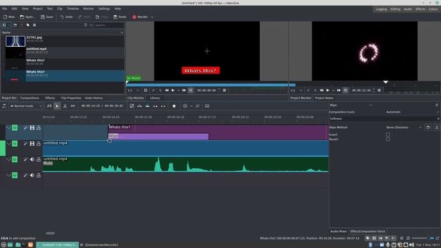 Linux Wednesdays Kdenlive Text смотреть онлайн