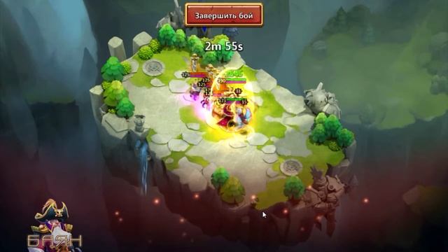 Битва замков - Анубис прокачка и тестирование героя смотреть онлайн