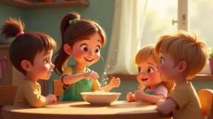 Арика и звездная пыль Глава 3_ Звёздная пыль в детском саду