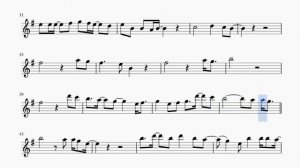 Браво - Дорога в облака. Для альт саксофона