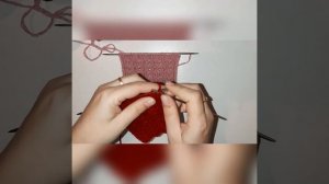 Узоры спицами.Изумительный узор "Замочек"