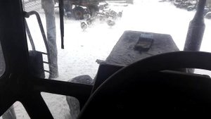 Запуск Трактора беларус после долгого простоя в сильный мороз