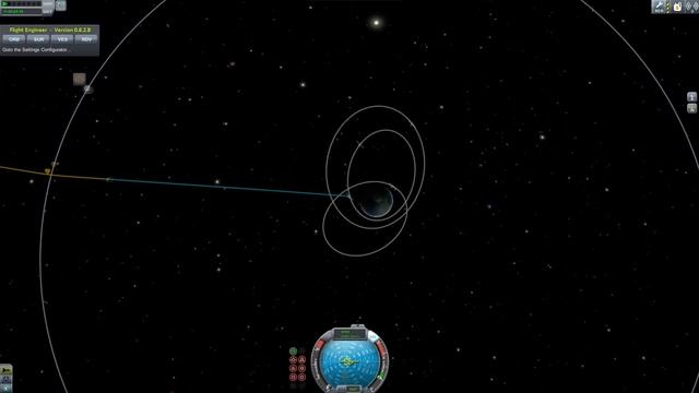 KSP: NASA mission 004 Launching space probe Pioneer 4 смотреть онлайн