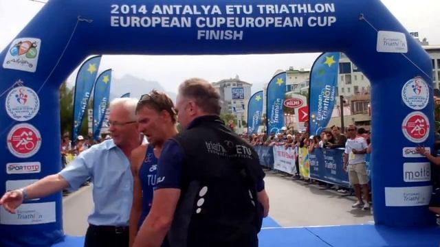 2014 Antalya ETU European Cup Elite Men Finish