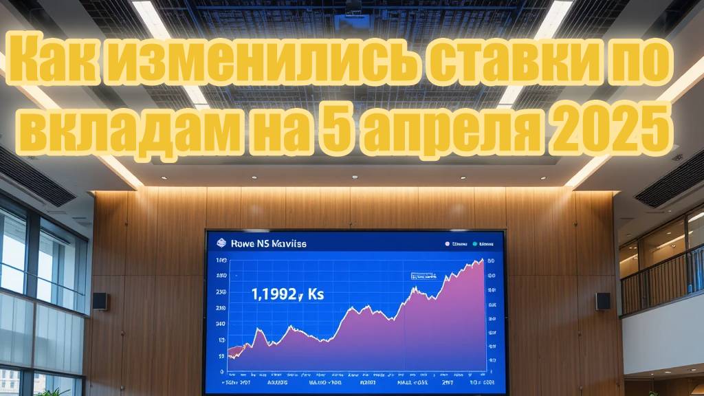 Как изменились ставки по вкладам на 5 апреля 2025 смотреть онлайн