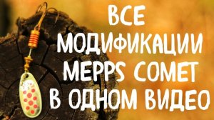 Легендарная ЧЁРНАЯ ФУРИЯ! Блесна MEPPS COMET и все её модификации
