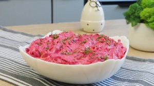 Салат "ДРУЖБА" 2/ ТРИ продукта и ТРИ минуты на приготовление!
