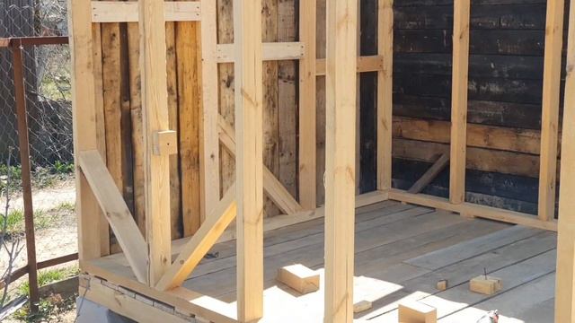 Сарай своими руками в одиночку! Часть 2 смотреть онлайн