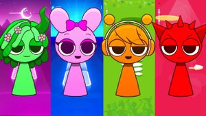 Спрунки - Мультики про Спрунке - Tiles Hop| МУЛЬТФИЛЬМЫ SPRUNKI